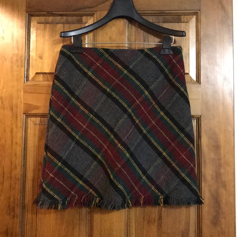 Sanctuary wool fringe skirt